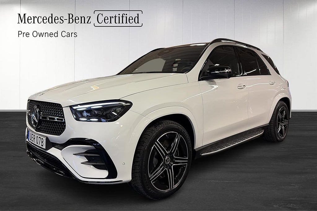 Mercedes-Benz GLE 350 de 4MATIC Moms/AMG/Panorama/Burmester/Dragkrok