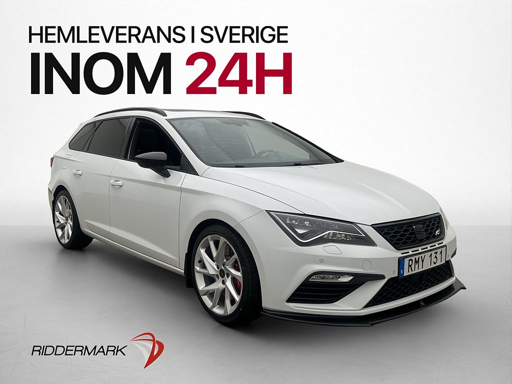 Seat Leon ST Cupra TSI 4Drive 300hk Panorama Kamera Carplay