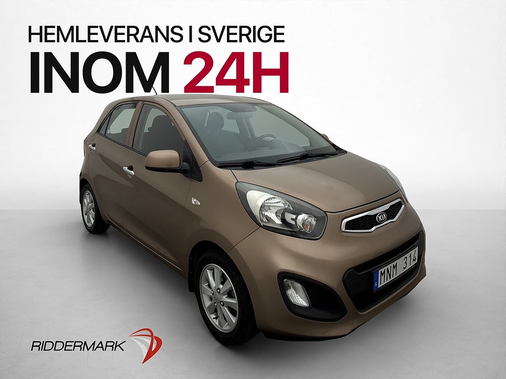 Kia Picanto 1.0 MPI Värmare Rattvärme Låg skatt 0,42l/Mil