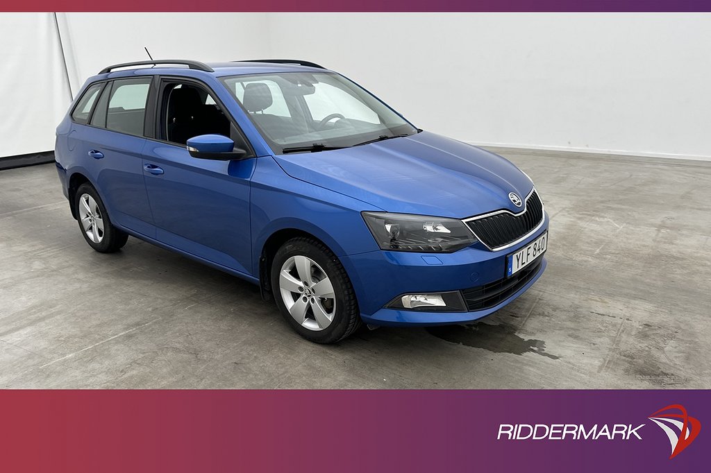 Skoda Fabia Kombi 1.2 TSI 90hk Style Psensorer CarPlay