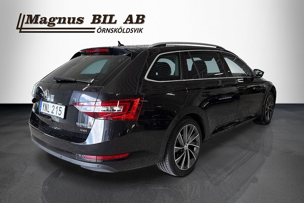 Skoda Superb Kombi 2.0TDI 4x4 Automat L&K Drag Värmare Kamera Navi  miniatyr 3