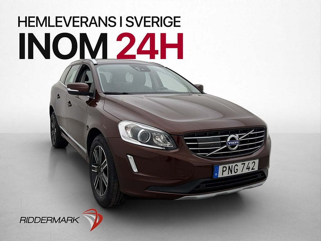 Volvo XC60 D4 AWD Summum Classic En-Brukare VOC Värm Drag
