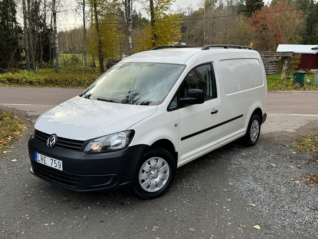 Volkswagen Caddy Maxi 1.6 TDI. 16800 Mil, Dragkrok, S/V Hjul