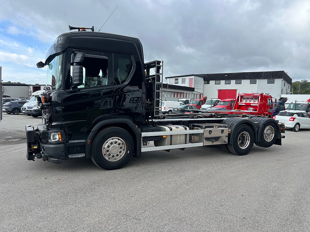 Scania G450 6x2*4 XT Lastväxlare, Fullt Plogutrustad