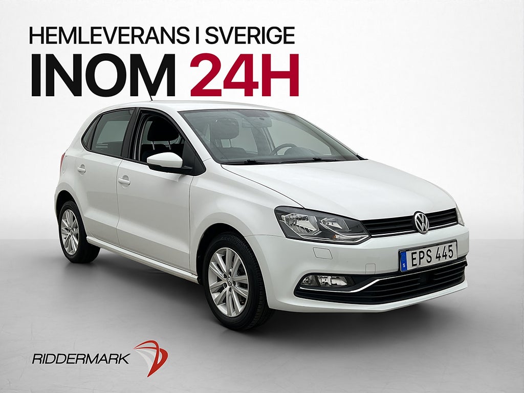 Volkswagen Polo 1.2 TSI 90hk Base Bluetooth 0.47 l/mil