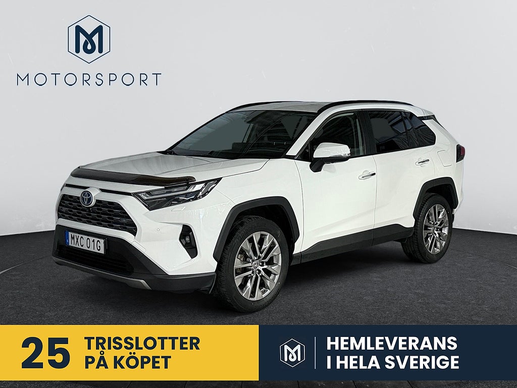 Toyota RAV4 Hybrid AWD-i Executive Premium Adapt-farth Skinn 360°