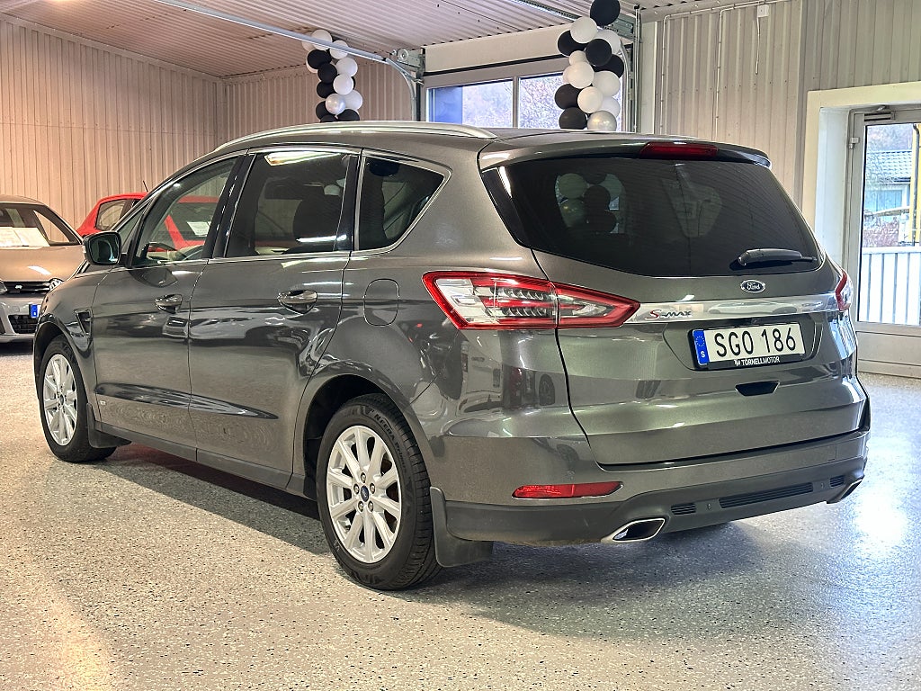 Ford S-Max 2.0 TDCi AWD Business Drag 7-Sits Familjebil Ny-Kamrem