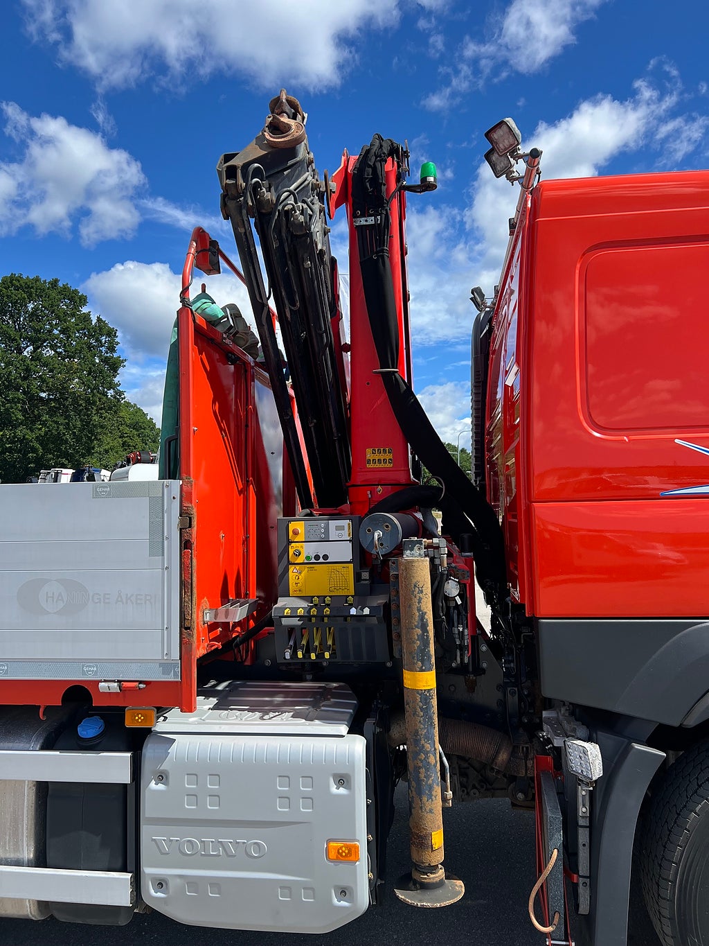 Volvo FM 370 4x2 Kranbil, Palfinger Kran, Euro 6