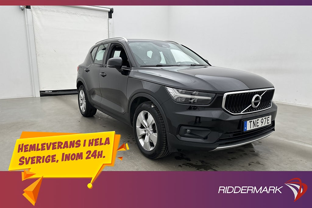 Volvo XC40 T4 Momentum Rattvärme CarPlay Adapt-farth PDC