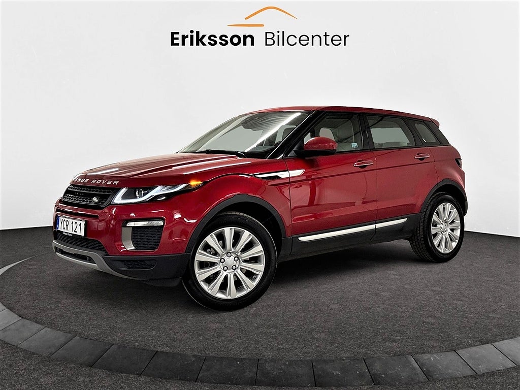 Land Rover Range Rover Evoque 2.0 TD4 AWD 150hk Navi/B-kam/Skinn/D-vär/Eu-6