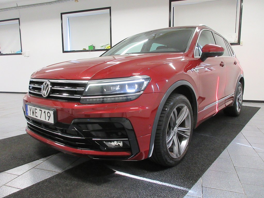 Volkswagen Tiguan 2.0 TDI 4Motion R Line NYB ua Drag 190 hk