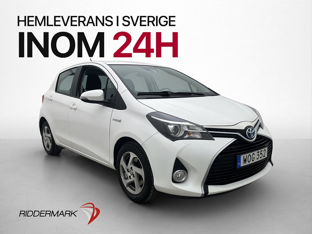 Toyota Yaris Hybrid e-CVT 101hk Active Kamera Farthållare