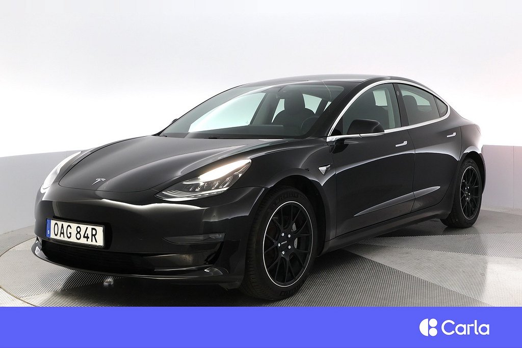 Tesla Model 3 Long Range AWD FSD Pano Drag V-Hjul