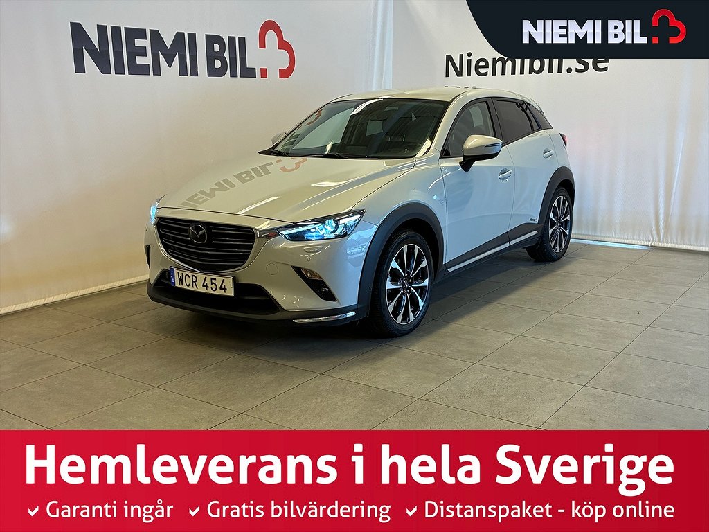 Mazda CX-3 2.0 AWD Optimum/Kamera/MoK-värm/BOSE/SoV/Rattvärm
