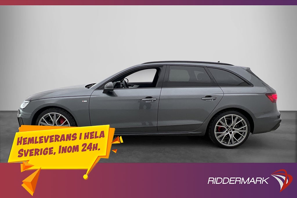 Audi A4 40 TDI Quattro S Line Competiton D-Värm Cockpit Drag