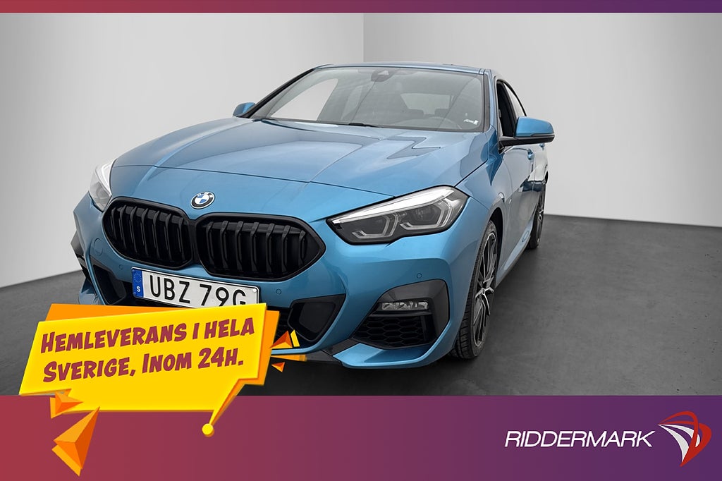 BMW 218 i Gran Coupe 140hk M Sport Panorama HiFi Rattvärme