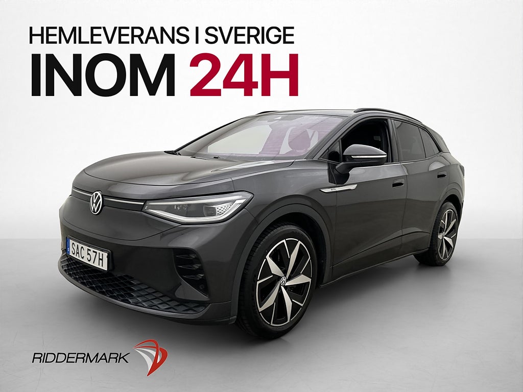 Volkswagen ID.4 GTX 77kWh 4M Comfort+ Värmepump Drag CarPlay