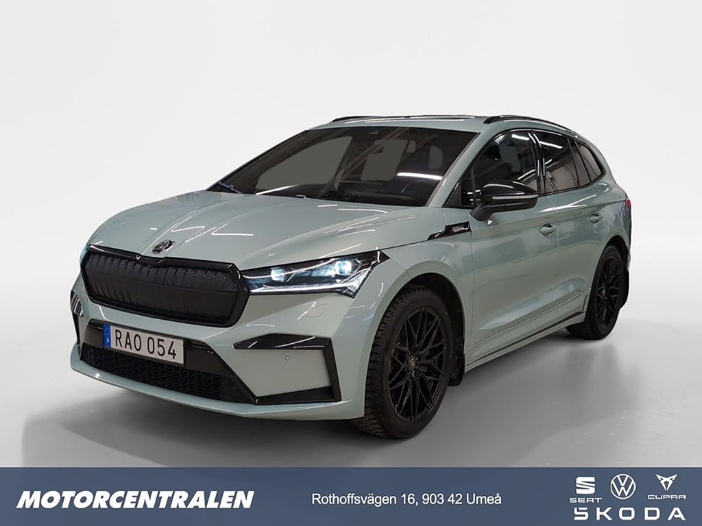 Skoda Enyaq 80x 265hk Fyrhjulsdrift/dragkrok/panoramatak/välut