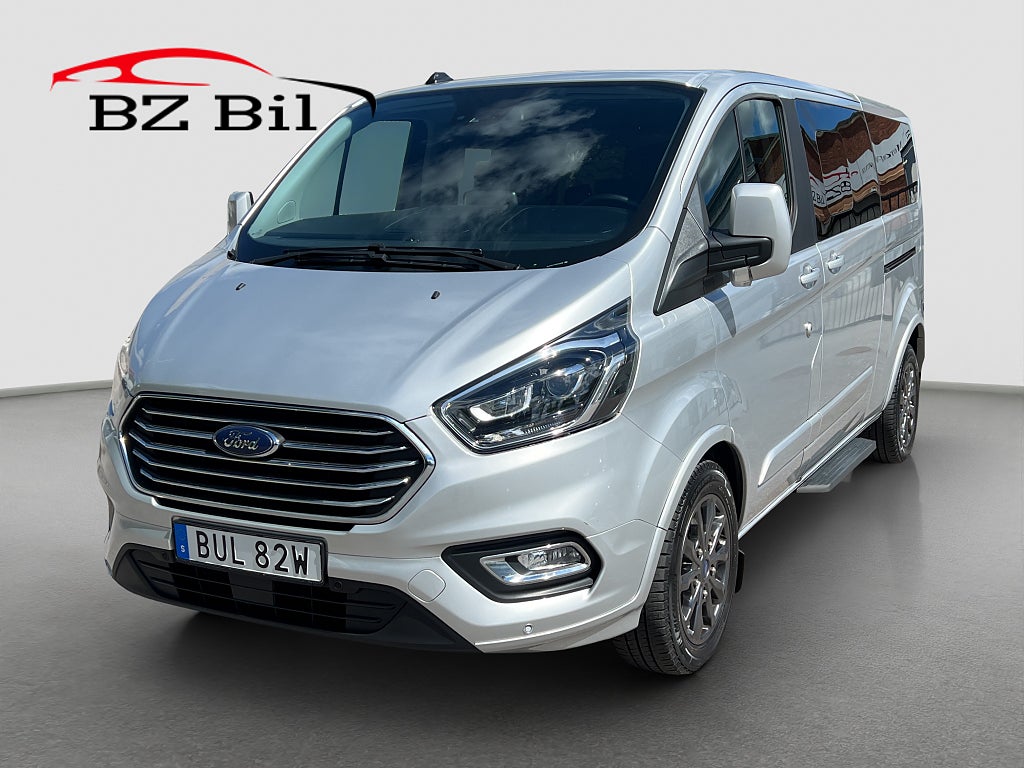 Ford Tourneo Custom 320 2.0 Titanium L2 8-Sits Drag MOMS B-Kam Värma