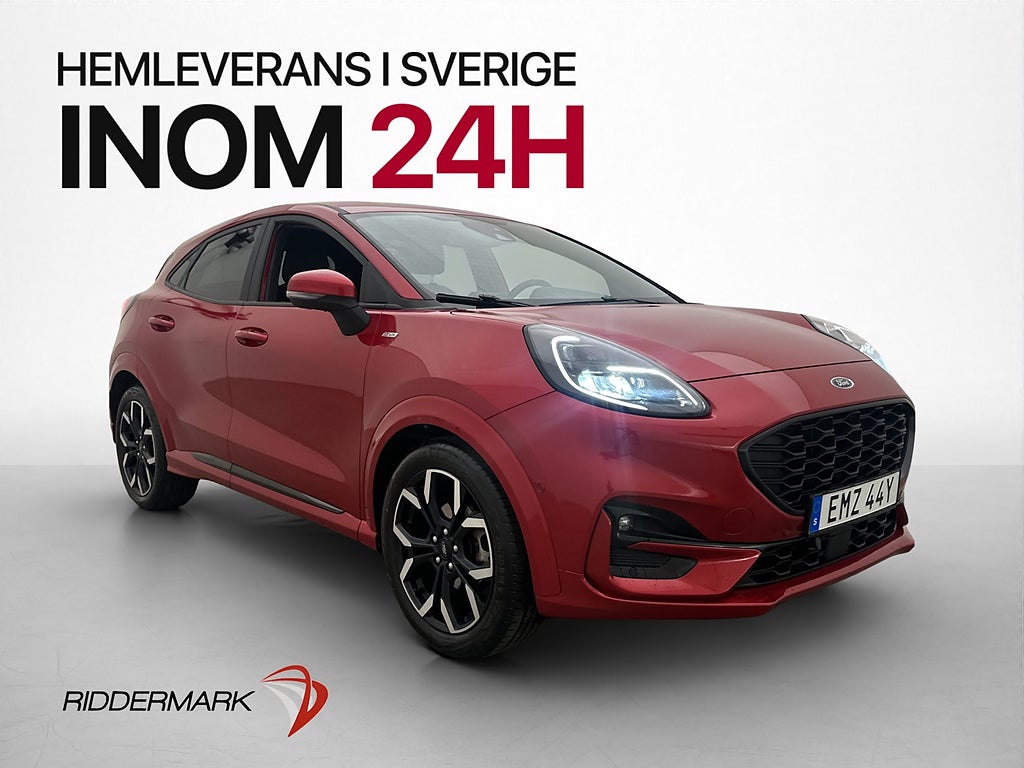 Ford Puma 1.0 Hybrid  155hk ST-Line B&O Kamera Rattvärme