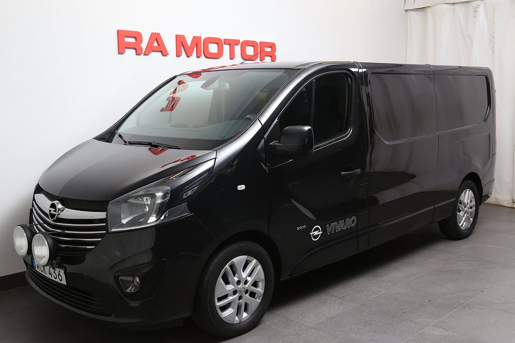 Opel Vivaro 2.9t 1,6 CDTI BIturbo 146hk Skåp D-Värme Drag 2017