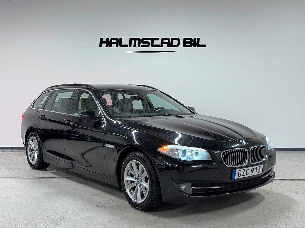 BMW 520 d Touring Steptronic | Skinn| Navi ”Få Ägare”