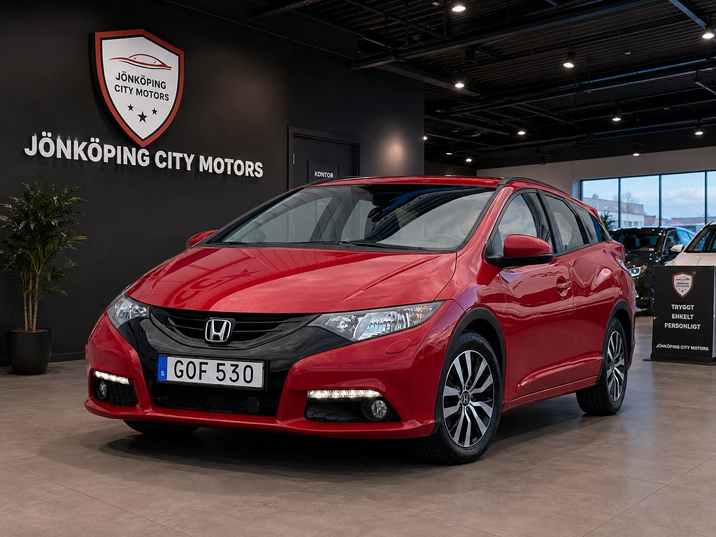 Honda Civic Tourer 1.6 i-DTEC Sport Euro 5 Bakkamera 