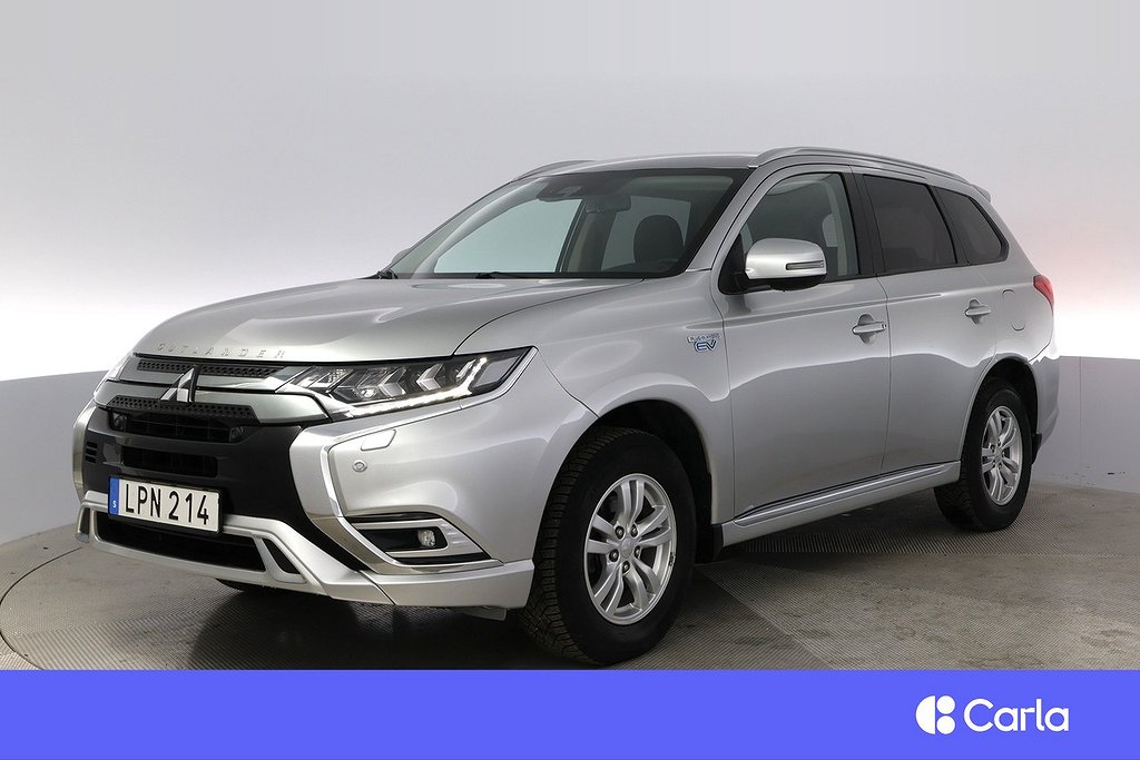 Mitsubishi Outlander PHEV AWD Komfort Läder Dragkrok V-Hjul