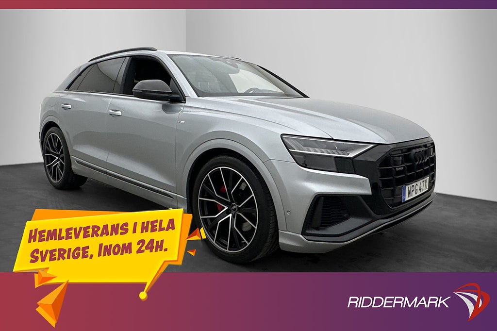 Audi Q8 55 TFSI Q S-Line Competition MATRIX Värmare Luftfjäd