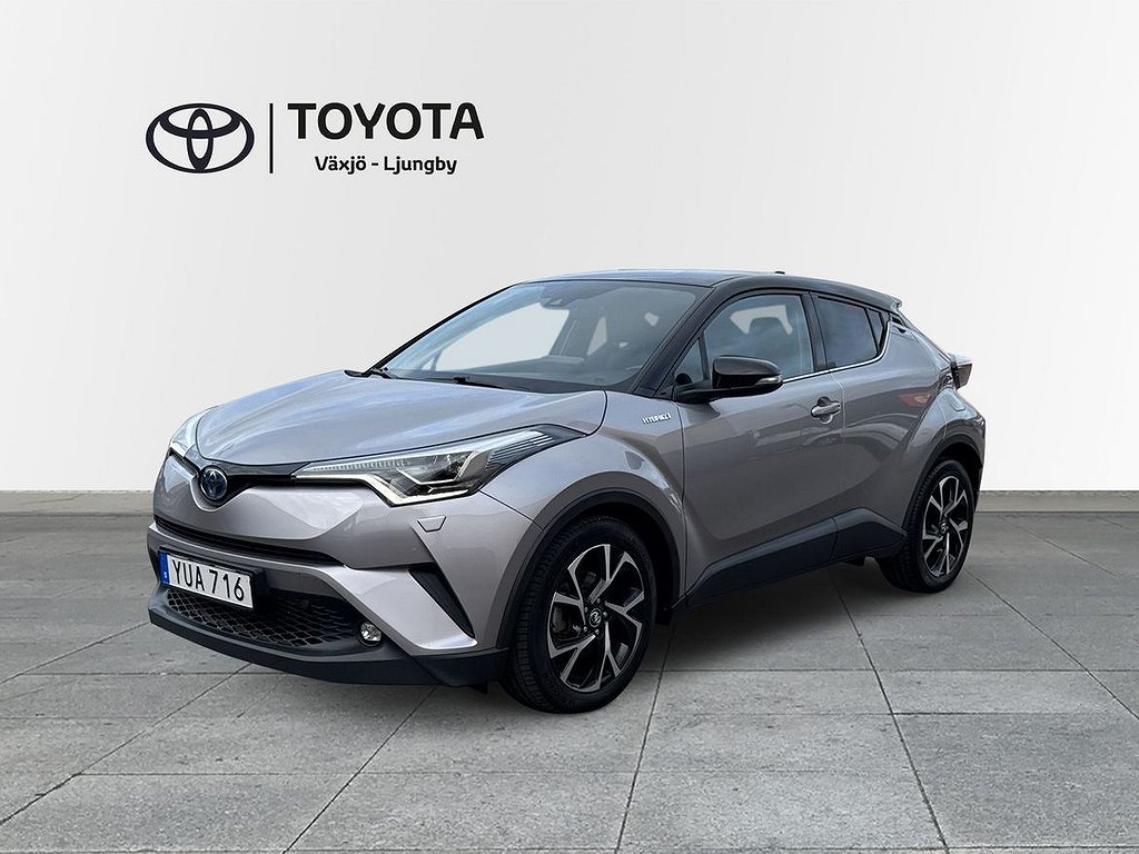 Toyota C-HR Hybrid X-Edition Skinn JBL teknikpaket Bi-tone V-hjul