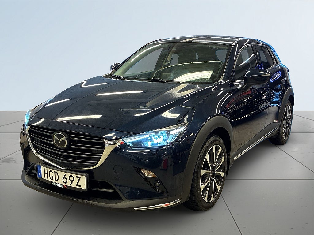 Mazda CX-3 2.0 SKYACTIV-G AWD 10Årsgaranti/Drag/BOSE/Navi/SoV-Däck