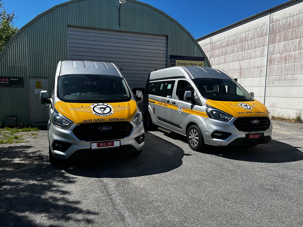 Ford Transit Custom 2 bilar, rullestol-rampe.pris pr. styck.