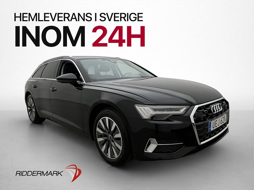 Audi A6 Avant 50 TFSI e Q Proline HD-Matrix CarPlay Sensorer