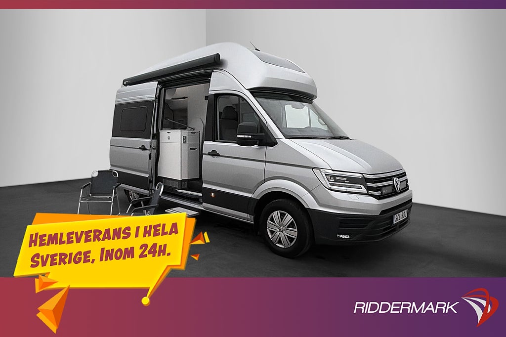 Volkswagen Grand California Värmare Drag Kamera CARPLAY