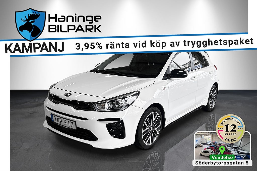 Kia Rio 1.0 T-GDI E / SUPERDEAL 3.95% / GT / B-KAMERA / CARPLAY