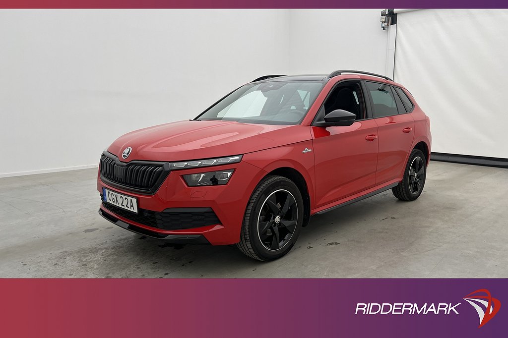 Skoda Kamiq 1.0 TSI 115hk Monte Carlo Pano Sensorer CarPlay