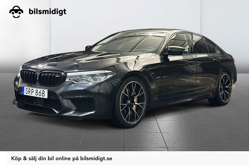 BMW M5 Competition KeramikBroms Kolfiber SvSåld 626hk SE UTR