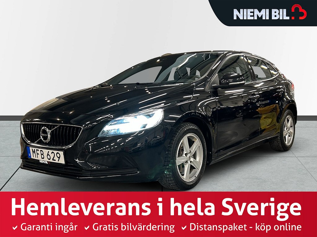 Volvo V40 D2 Geartronic Momentum S&V-Hjul/BT/M&K-värm/Psens