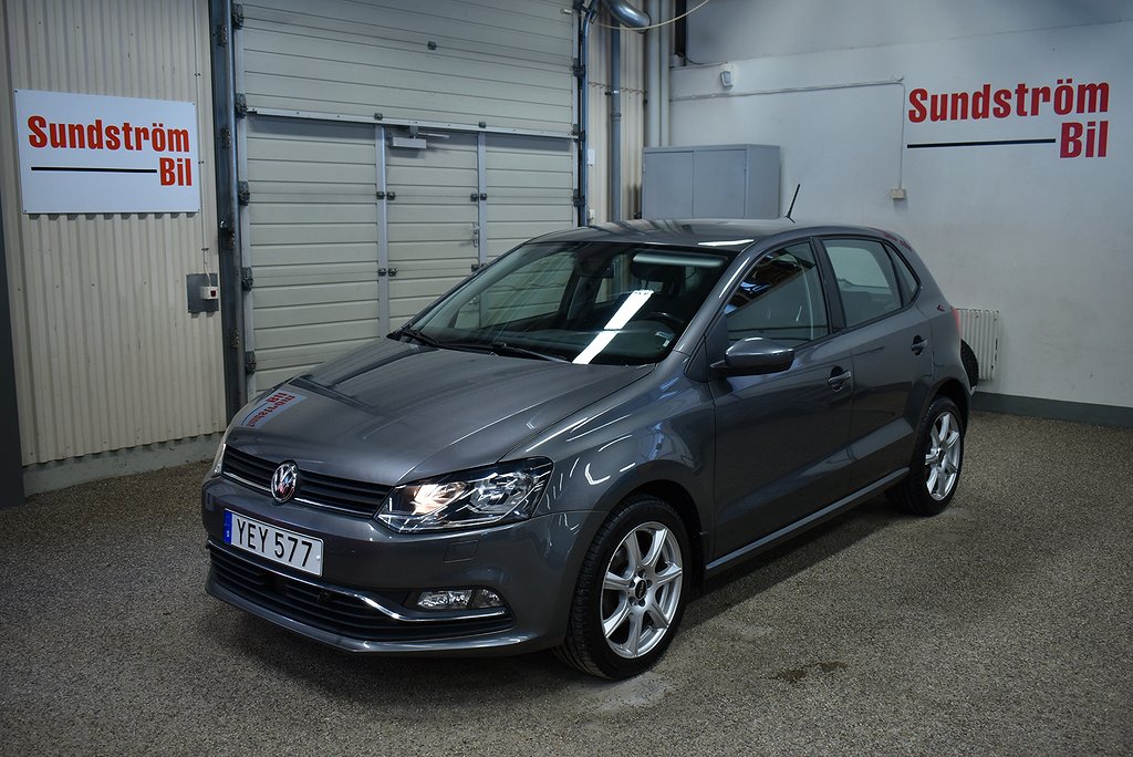 Volkswagen Polo 1.2 TSI 90Hk M-värmare Vinterhjul