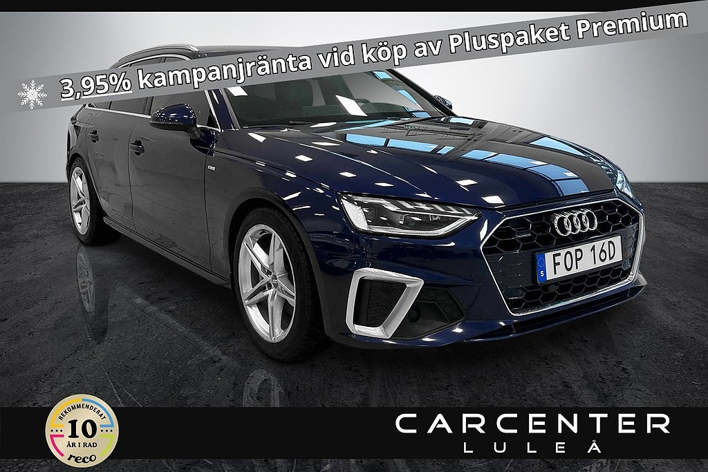 Audi A4 Avant 40 TDI Quattro S Line Cockpit/Dvärm/Drag/Matrix