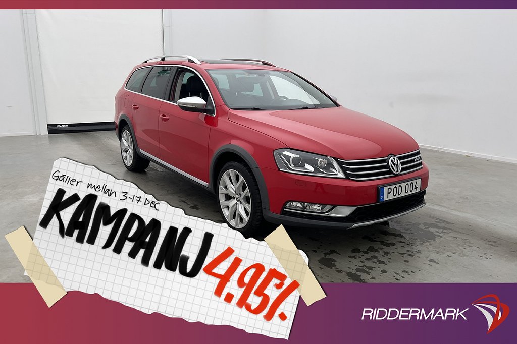 Volkswagen Passat Alltrack TDI 4M Premium P-Vä 4,95% Ränta