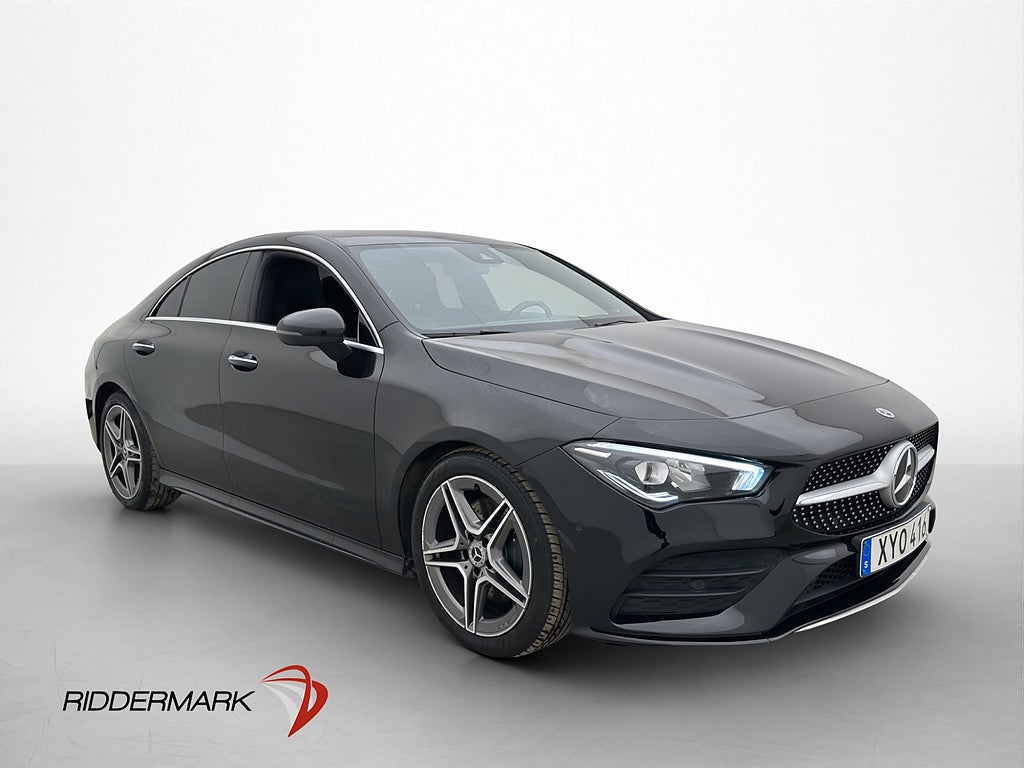 Mercedes-Benz CLA 200 Coupé 163hk AMG Burmester Wide Kamera