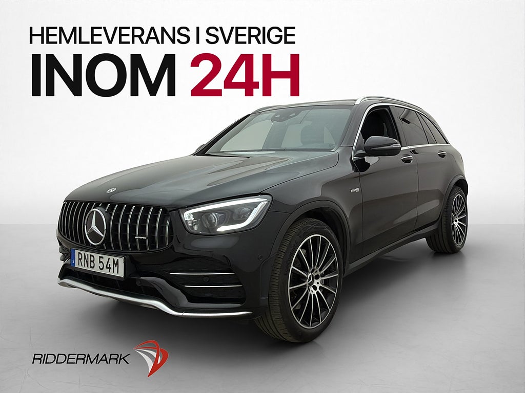 Mercedes-Benz GLC 43 AMG 4M 390hk Luftfj Pano Burmester Drag