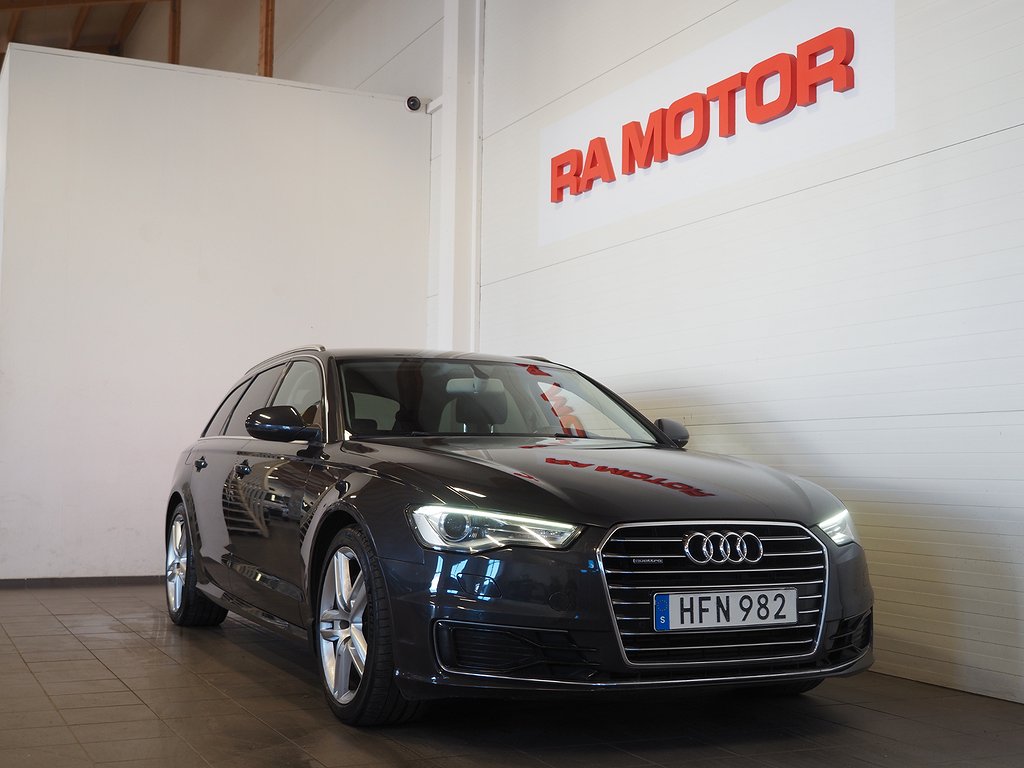 Audi A6 Avant 3.0 TDI V6 Quattro 218hk Drag D-Värm Halvskinn 2016