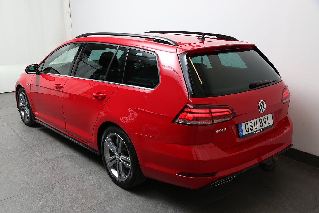 Volkswagen Golf 1,5 TSI 150hk R-Line DSG Sportscombi Värmare Drag 2019