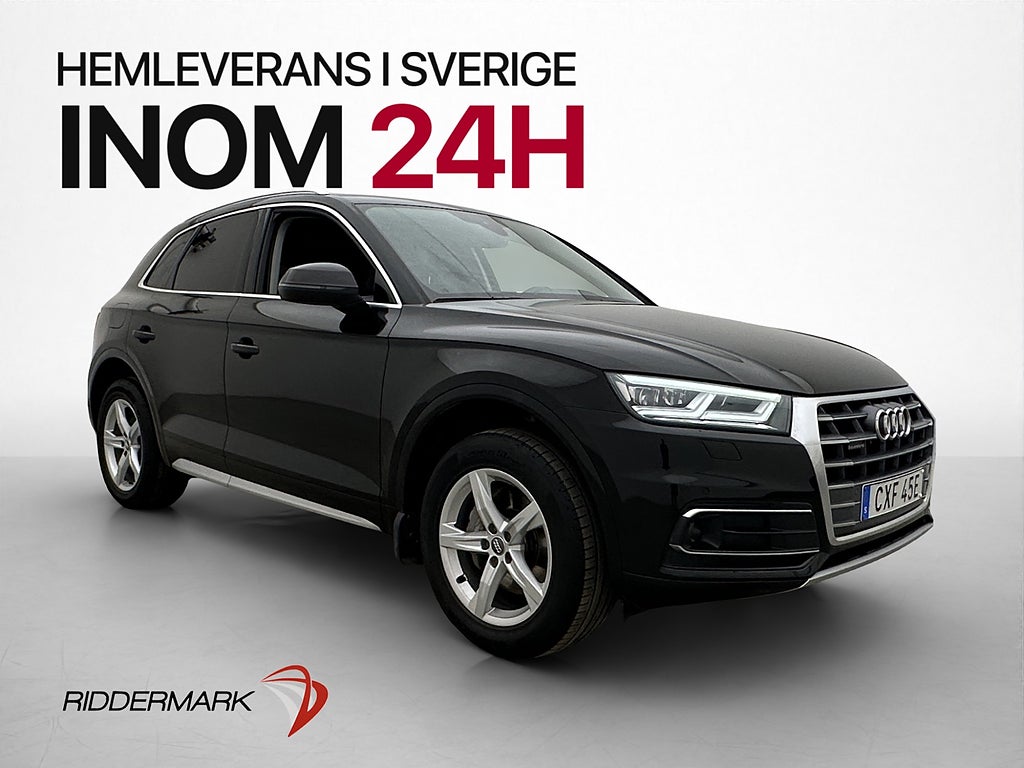 Audi Q5 40 TDI Q Proline Sensorer CarPlay Adapt-Fart MOMS