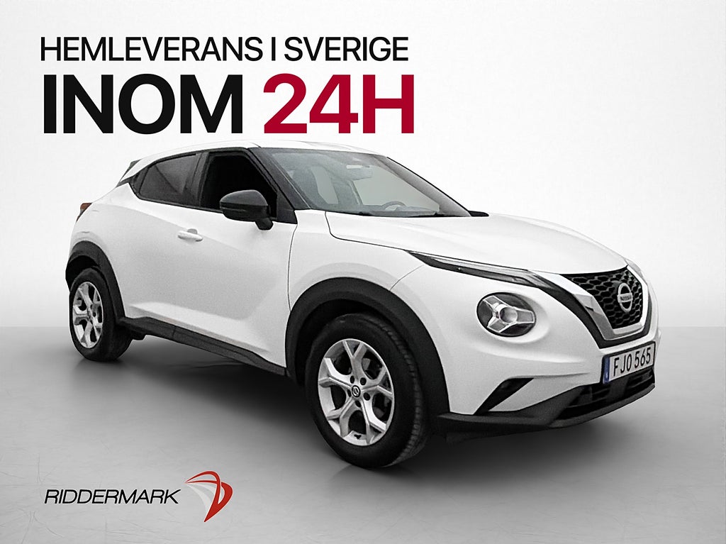 Nissan Juke 1.0 114hk Motorvärmare Kamera