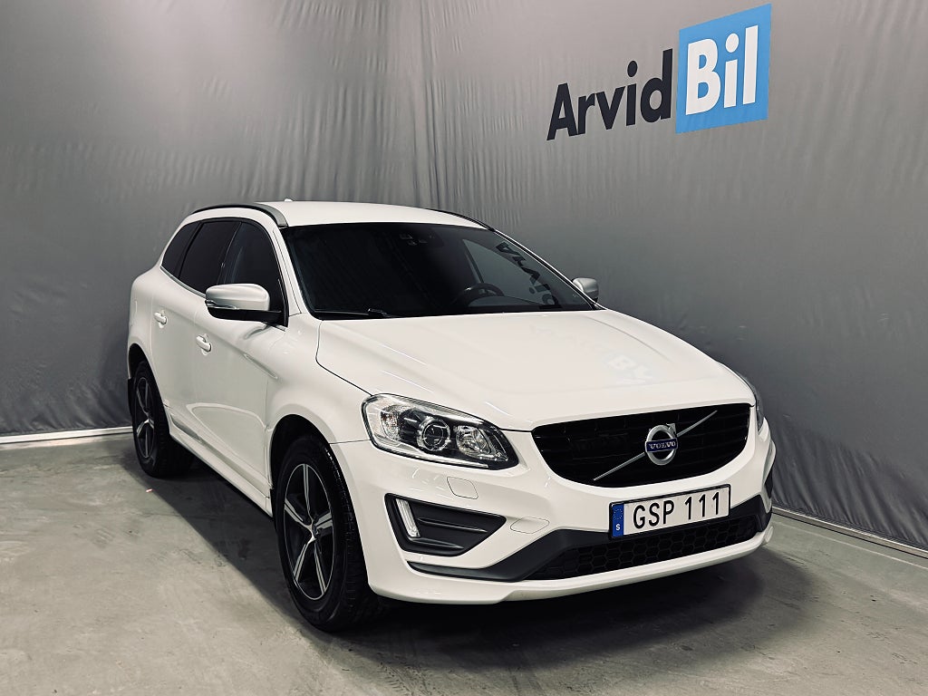Volvo XC60 D4 AWD R-Design Värmare Drag BLIS Navi 3,95% 