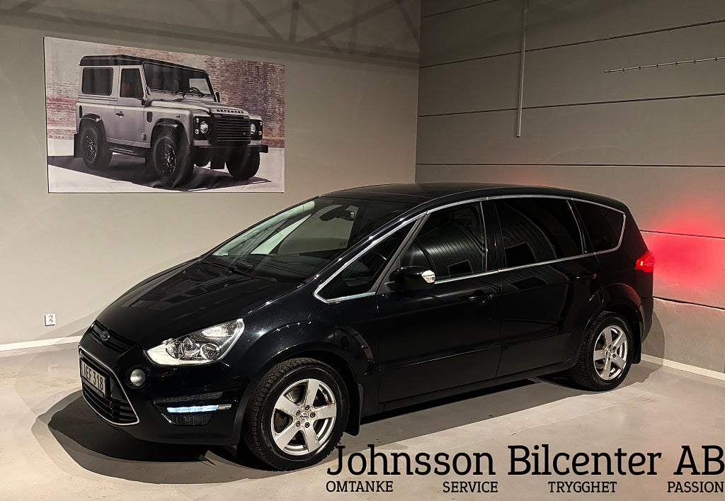 Ford S-Max 2.0 TDCi Business 7 sits Pano drag Kamrem bytt 140hk 