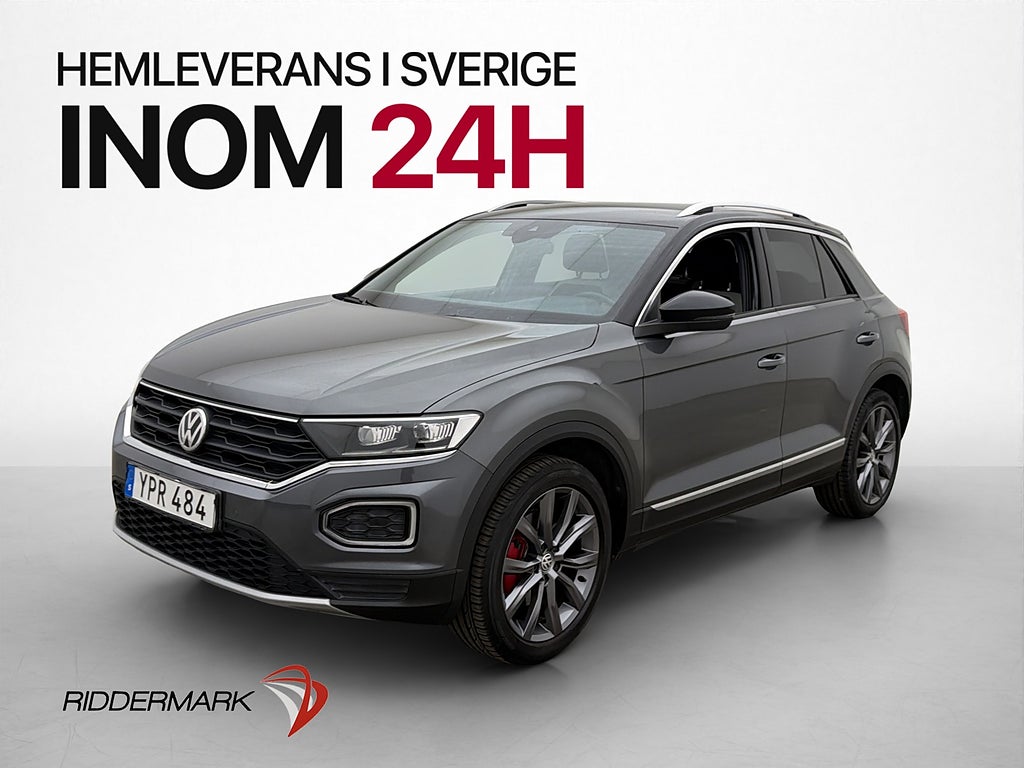 Volkswagen T-Roc TSI 4M 190hk GT Cockpit P-Värmare CarPlay
